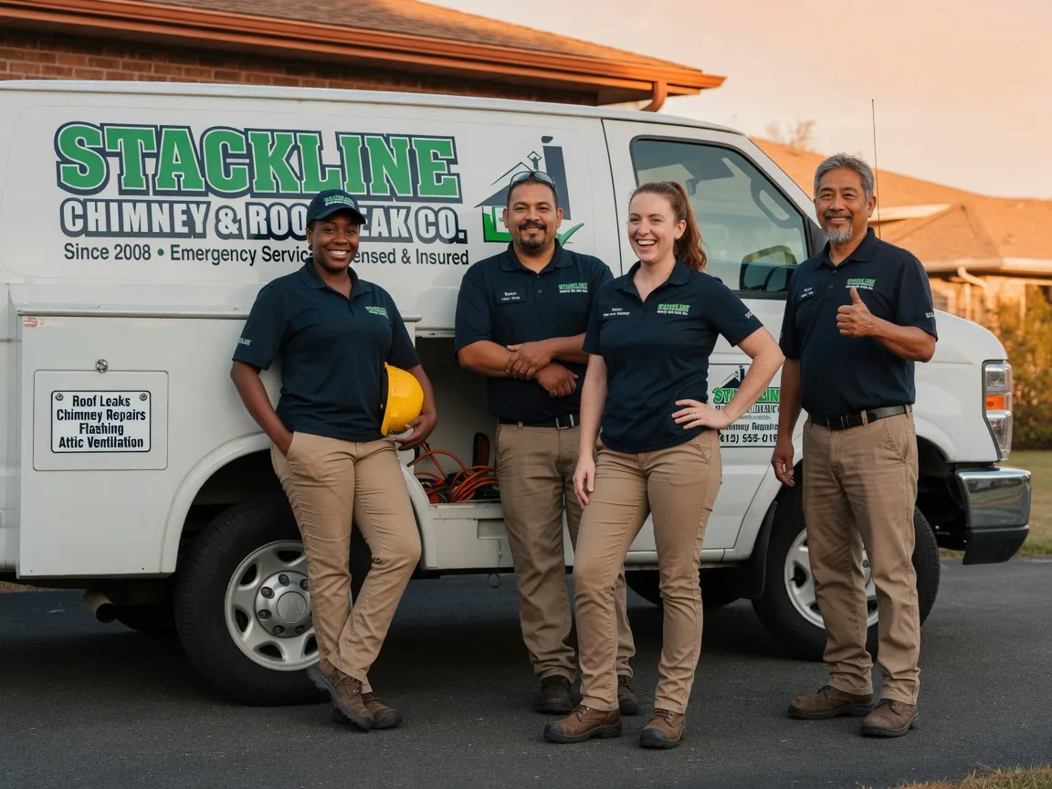 Chimney flashing repair company in Elton, WI